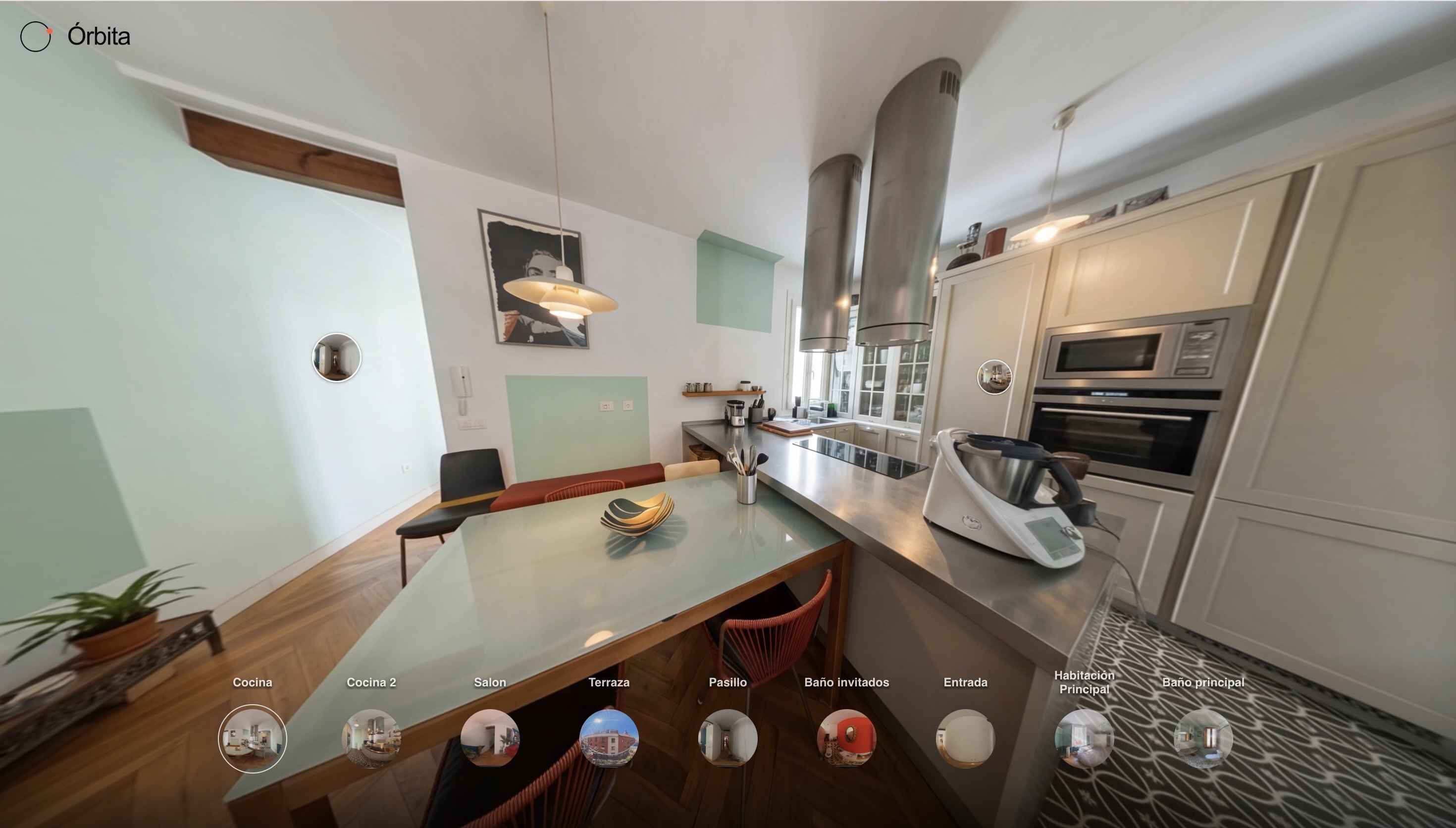 Piso en Lavapiés · salón con recogida virtual